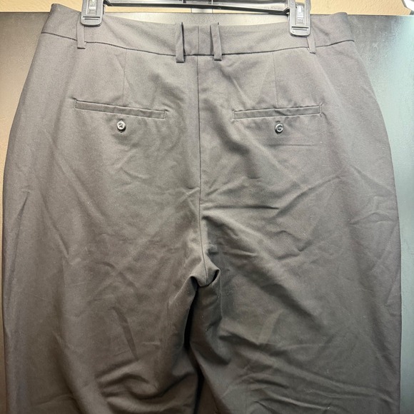 Worthington Trouser Pants Womens Size 10 Black Stretch Wide Leg Workwear Office - Picture 4 of 9